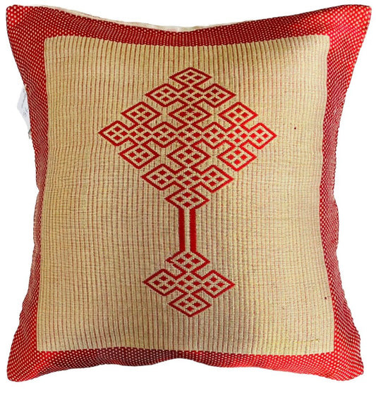 Ethiopian Traditional Woven Cotton Cushion Cover